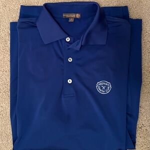 Medinah Country Club Peter Millar Royal Blue Polo Shirt
